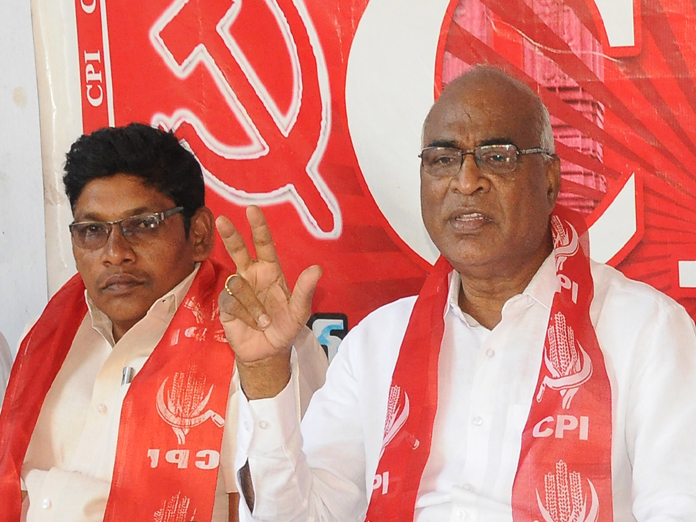 No governance in State: CPI State Secretary Chada Venkat Reddy