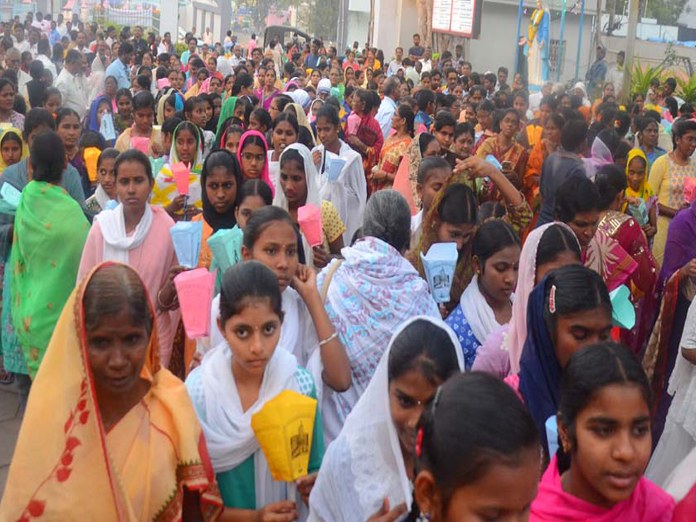 Mary Matha fest begins with prayers