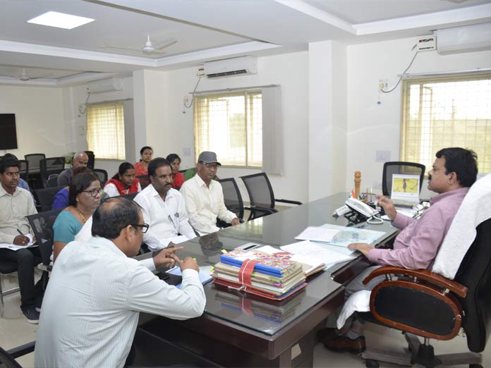 MV Reddy holds review meet on local body polls