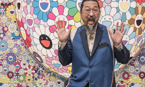 Murakami showcases ‘Gyatei2’ at annual Oscar bash