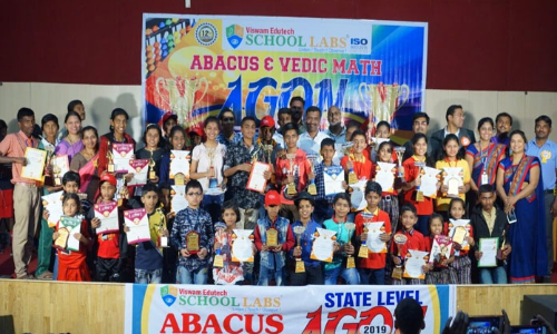 Abacus Vedic mathematics competitions held