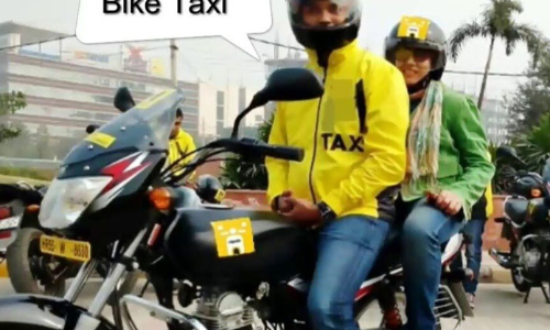 Working women prefer bike taxi!
