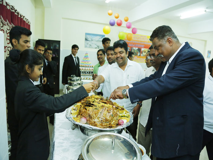 AP State Institute of Hotel Management students organise food gala