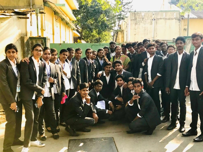 Aditya students visit industrial units