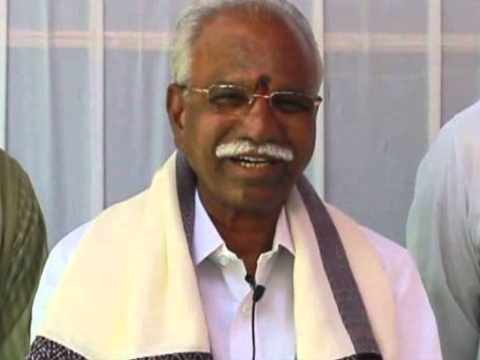 BJP senior leader Baddam Balreddy passes away