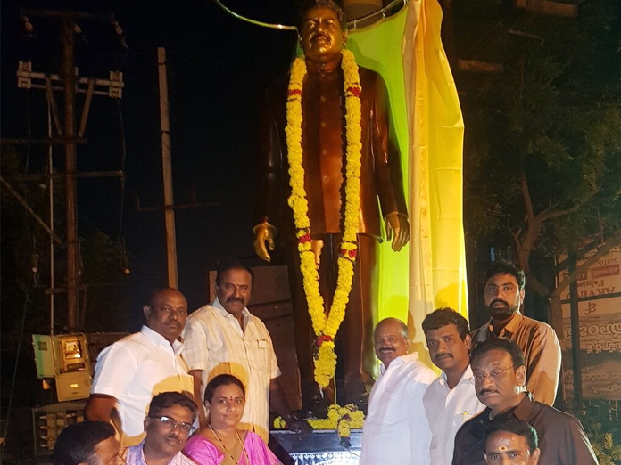 Balayogi’s statue unveiled