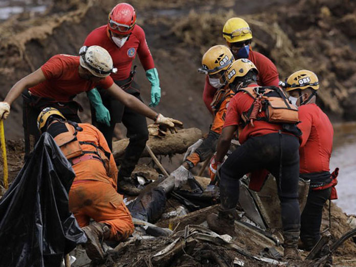 Toll in Brazil dam disaster rises to 157 dead, 182 missing
