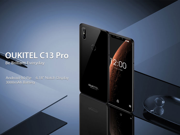 OUKITEL New Phone C13 Pro: Notch Display and Android 9.0 Pie OS