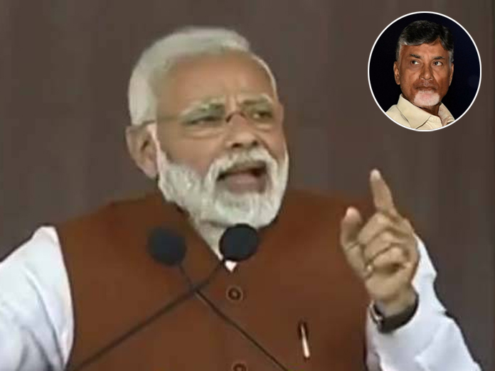 Modi takes on Chandrababu Naidu, calls him a senior backstabber