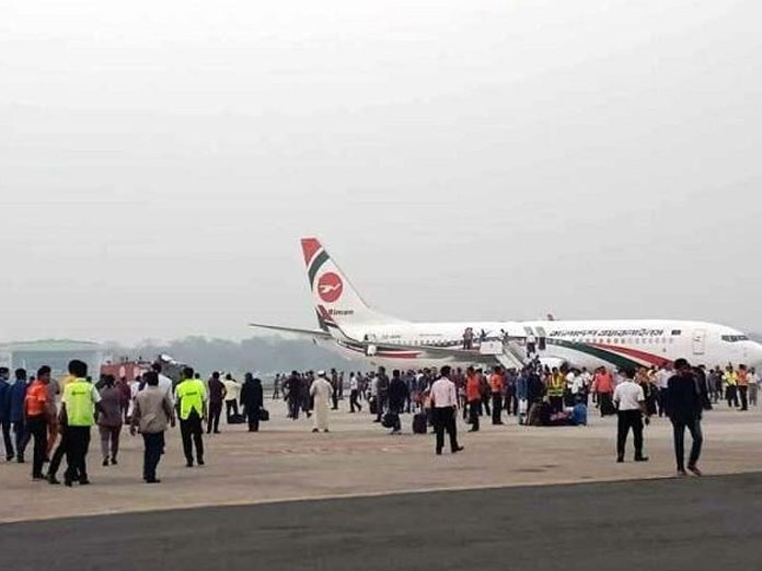 Bid to hijack Dubai-bound plane foiled in Bangladesh
