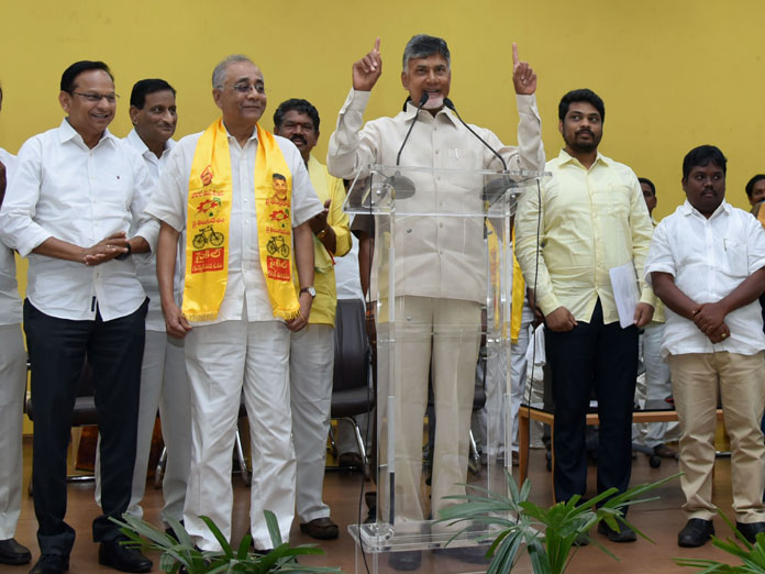 Kishore Chandra Deo joins TDP, slams Narendra Modi