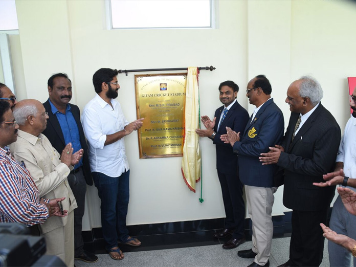 Cricket stadium inaugurated at GITAM