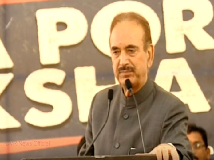 AP formed with very commitment of SCS: Gulam Nabi Azad