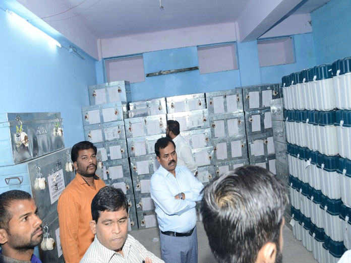 Inspection of EVMs commenced for Parliamentary elections