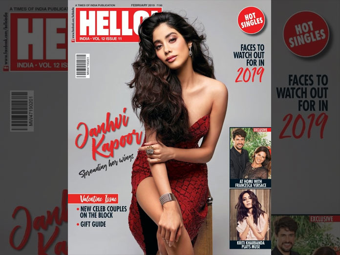 Janhvi Kapoor Looks Stunning On Hello Cover