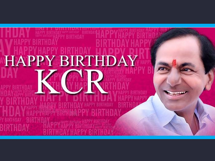 KTR, MP Kavitha wishes CM KCR on his birthday