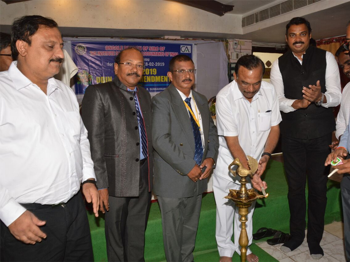 Seminar on budget, GST organised in Ongole