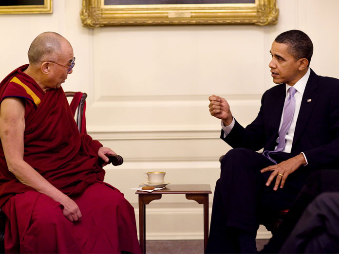 Obama promised to carry forward peace after me: Dalai Lama