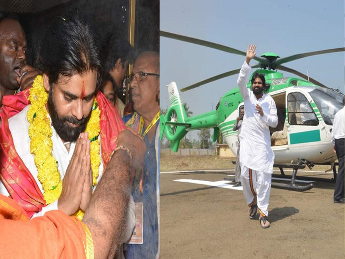 Pawan Kalyan visits Penugonda Vasavi Kanyakaparameshwari temple