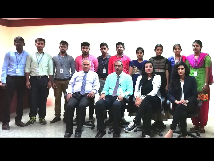 11 QIS students of ongole selected in recruitment drive