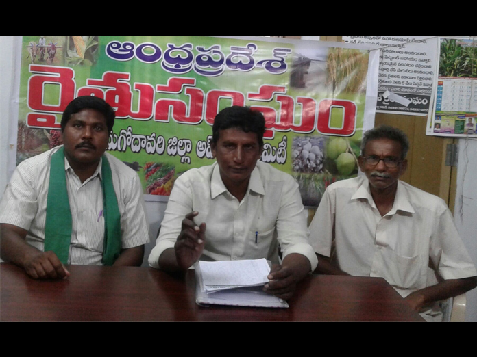 Support price for all crops demanded in Eluru