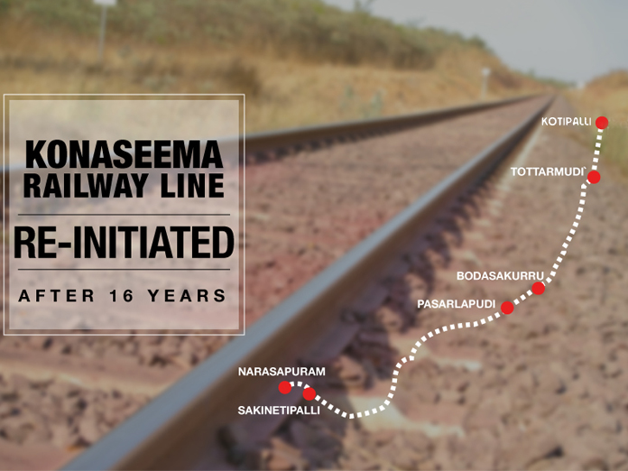 200 crore sanctioned for Kotipalli to Narsapuram railway line