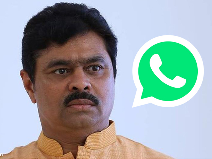 CM Rameshs whatsapp account blocked