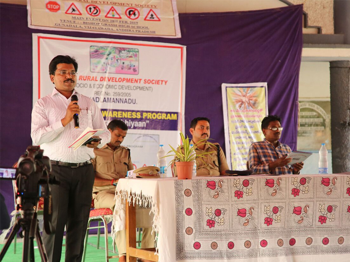 Road safety week concludes in Vijayawada