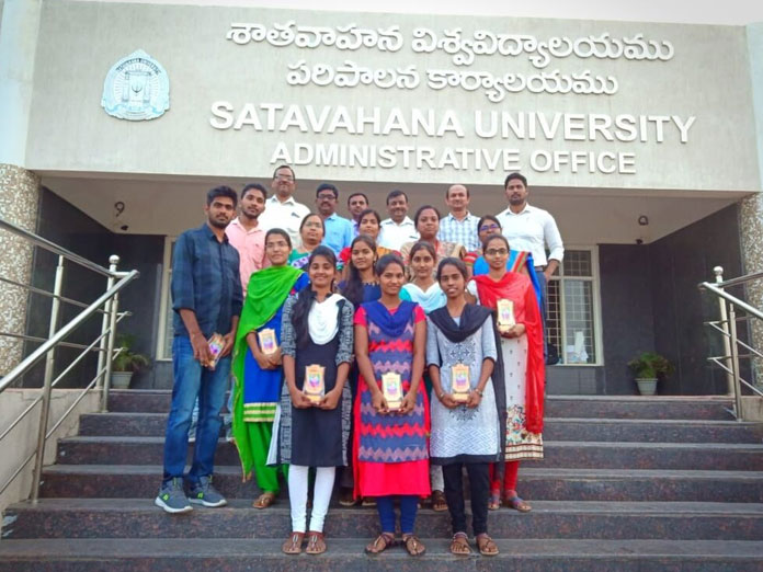 SU registrar felicitates 9 students