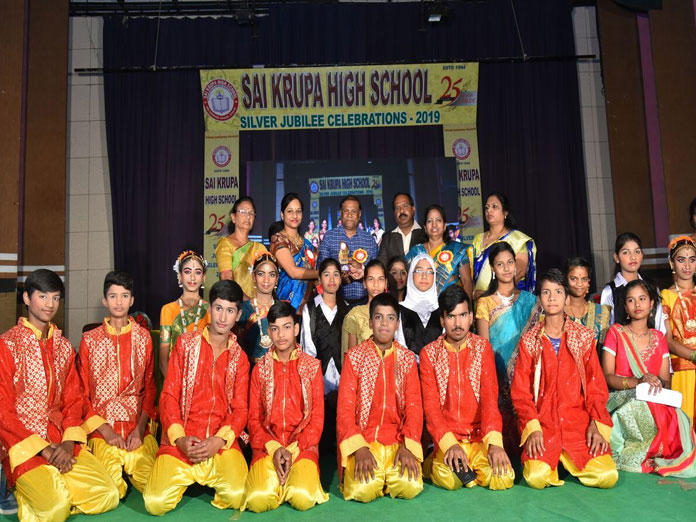 Sai Krupa High School celebrates silver jubilee