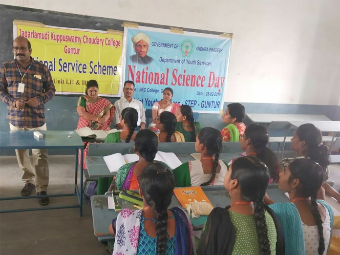 Develop interest in science, students told in Guntur
