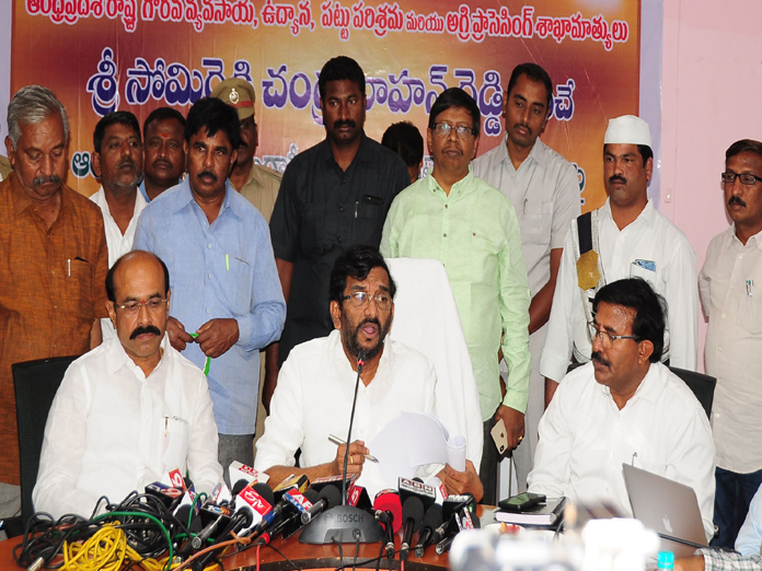 Somireddy wants speedy completion of Mega Seed Park