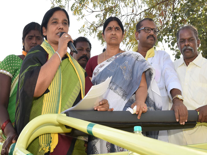 People’s welfare priority for TD govt: Minister Paritala Sunitha