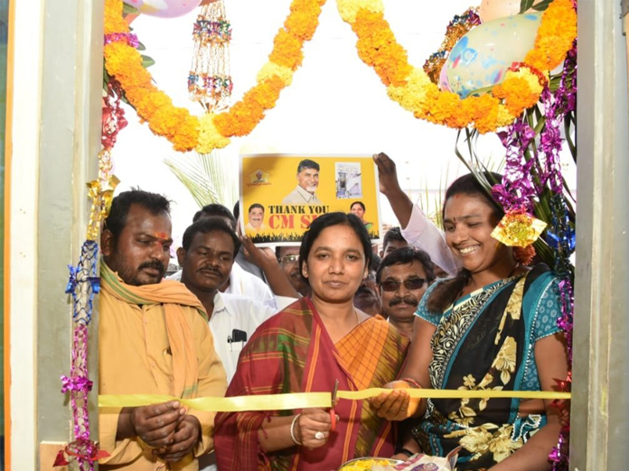 27,513 houses handed over to beneficiaries: Paritala Sunitha