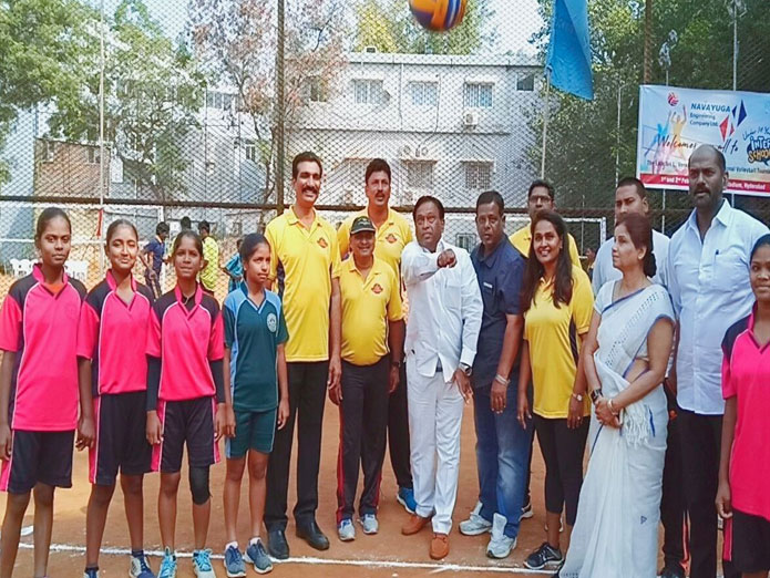 Volleyball tourney inaugurated