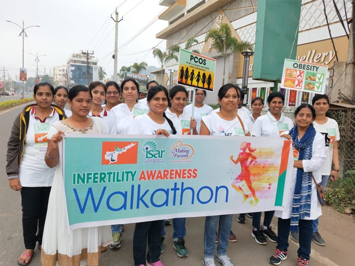 Rally on obesity, infertility held in Vijayawada