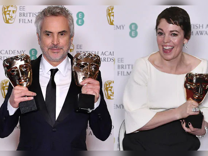The Favourite, Roma big winners at BAFTA