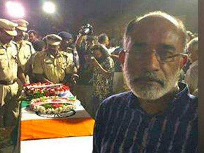KJ Alphons gets troll for posting selfie with soldiers coffin, later clarifies