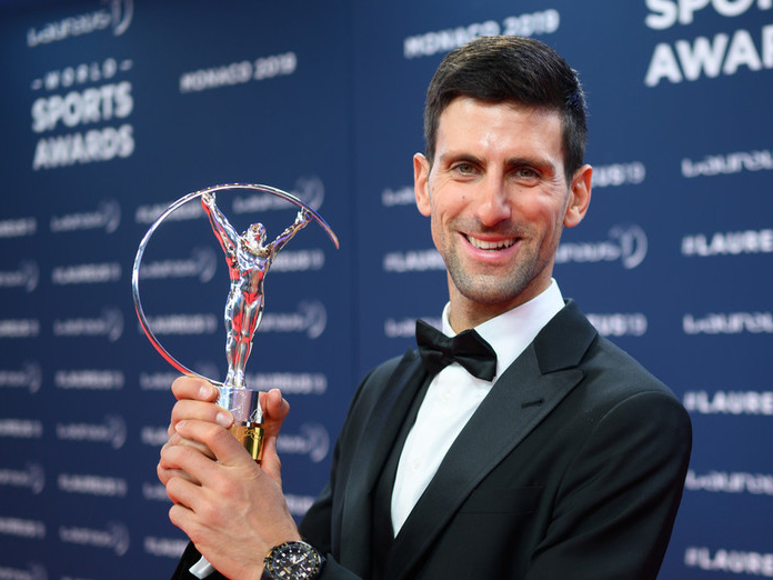 Laureus Sports Awards: Novak Djokovic named World Sportsman of the Year