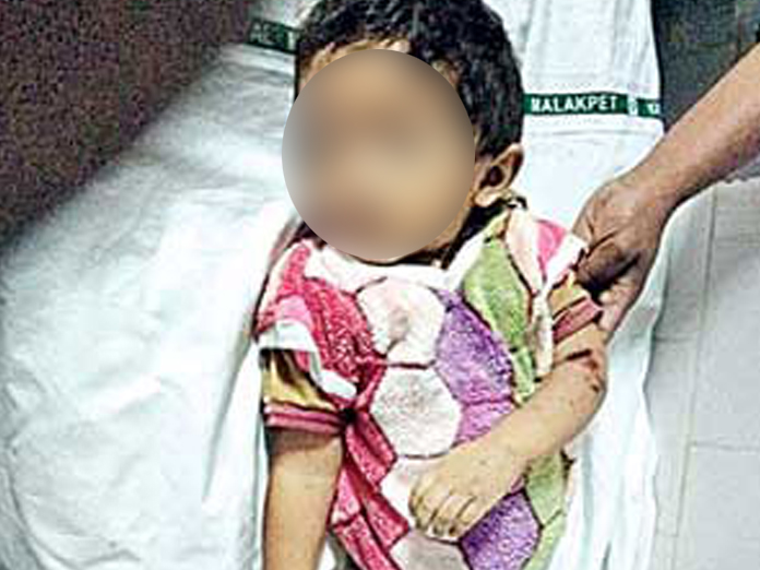 Toddler killed after being crushed under fathers car in Hyderabad