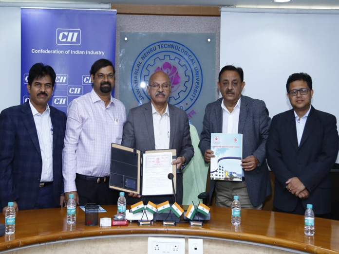 JNTU-Hyderabad, CII sign MoU on creating IP Ecosystem