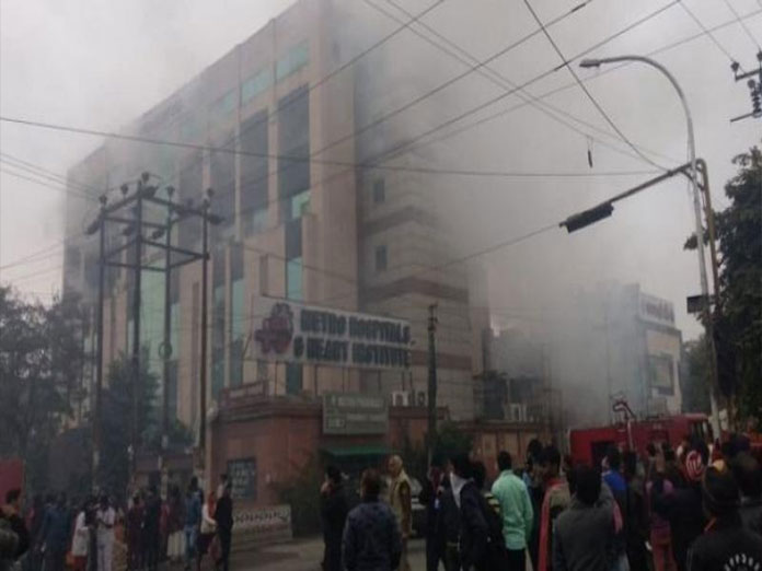Fire at Noida’s Metro Hospital, 30-35 patients rescued