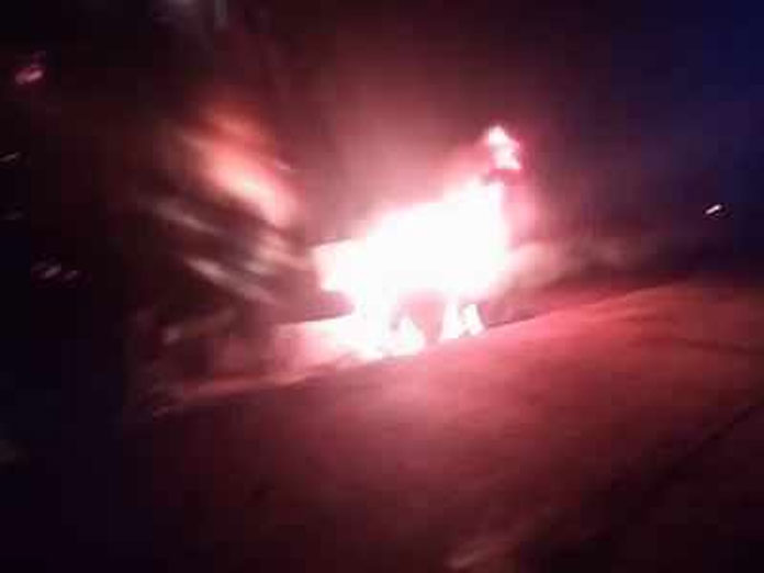 Man killed by speeding vehicle in MP, angry villagers set dumpers on fire