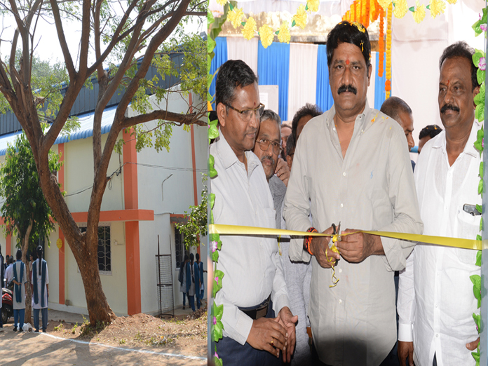 Ganta Srinivasa Rao opens renovated polytechnic building