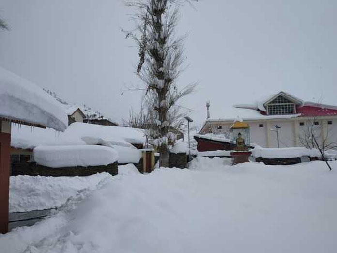 Temperatures below freezing point in Himachal