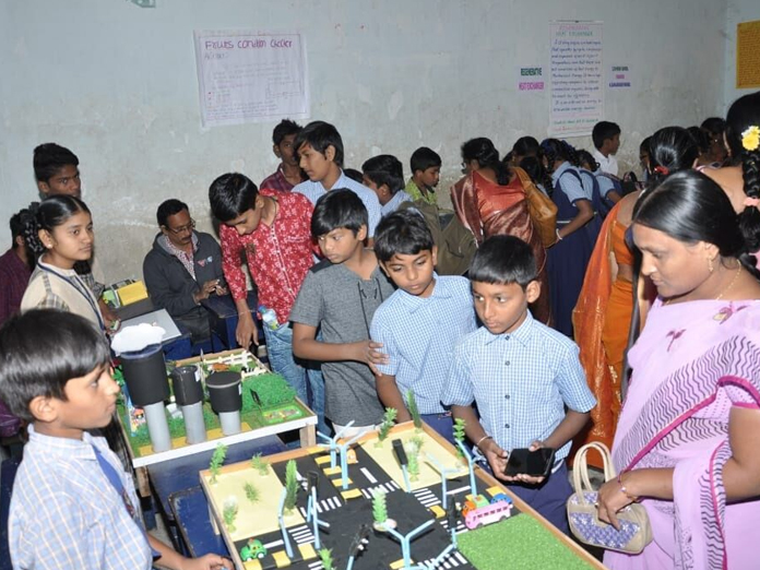 Inspire science fair attracts school children in Kakinada