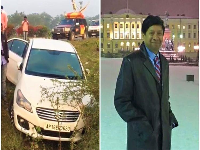 Express TV MD Chigurupati Jayaram found dead in car in Andhra Pradesh