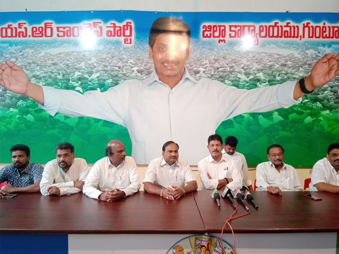 CM Naidu cheated Kapus, alleges YSRCP in Guntur