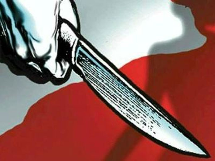 Married woman hurt in knife attack