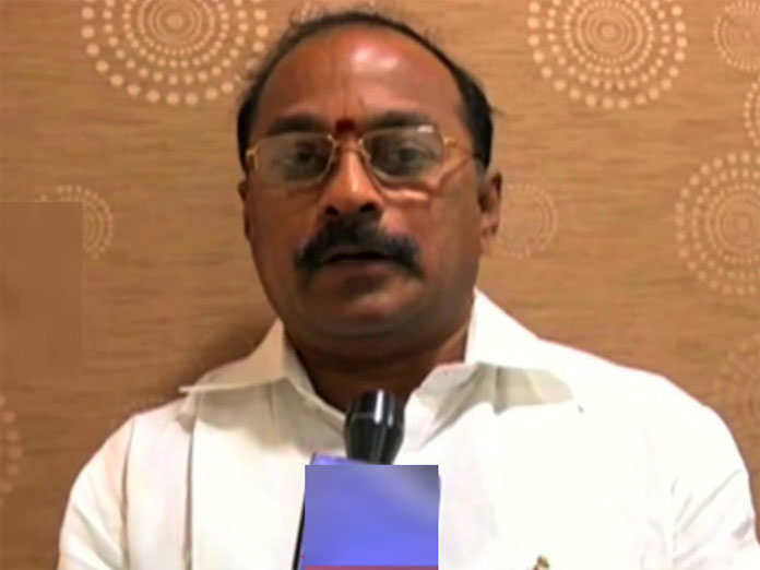 Korada Vijay Kumar lodges plaint against Velampalli  